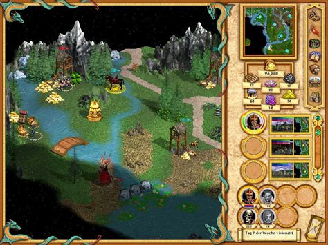 Mobile adaptation of heroes of might and magic